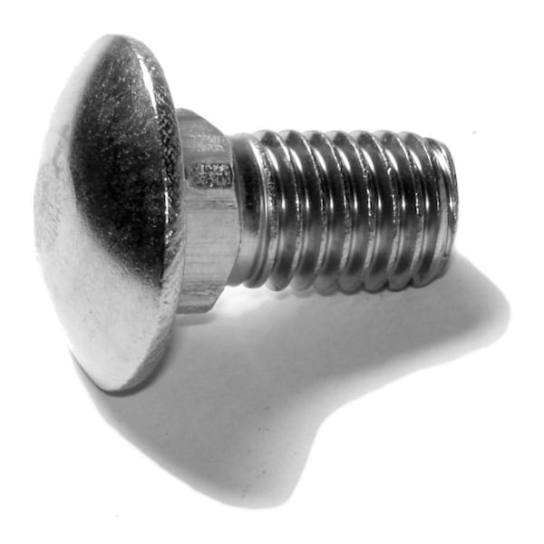 Midwest Fastener Carriage Bolt, Square Neck, 13 (Coarse), 1 in L, 18-8 Stainless Steel, 6 PK 78921 - main